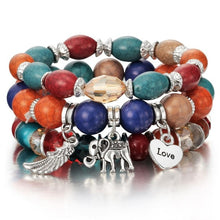 Carregar imagem no visualizador da galeria, Bracelete de Três peças Diversidade #  XB3211.7080