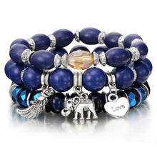 Carregar imagem no visualizador da galeria, Bracelete de Três peças Diversidade #  XB3211.7080