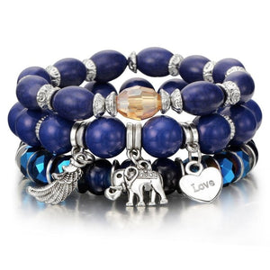 Bracelete de Três peças Diversidade #  XB3211.7080