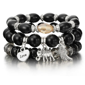 Bracelete de Três peças Diversidade #  XB3211.7080