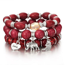 Carregar imagem no visualizador da galeria, Bracelete de Três peças Diversidade #  XB3211.7080