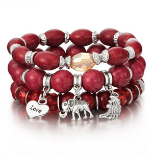 Bracelete de Três peças Diversidade #  XB3211.7080