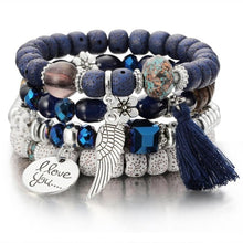 Carregar imagem no visualizador da galeria, Bracelete de Três peças Diversidade #  XB3211.7080