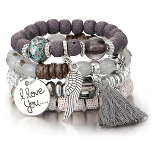 Bracelete de Três peças Diversidade #  XB3211.7080