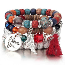 Carregar imagem no visualizador da galeria, Bracelete de Três peças Diversidade #  XB3211.7080