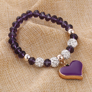 Pulseira Crystal Heart # IV74.7595