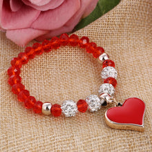 Carregar imagem no visualizador da galeria, Pulseira Crystal Heart # IV74.7595