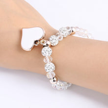 Carregar imagem no visualizador da galeria, Pulseira Crystal Heart # IV74.7595