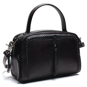 Bolsa de Couro Legítimo Turim # WB007.1720