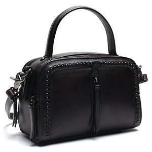 Bolsa de Couro Legítimo Turim # WB007.1720