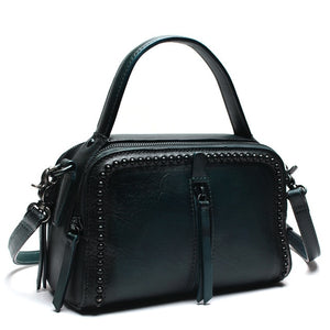 Bolsa de Couro Legítimo Turim # WB007.1720